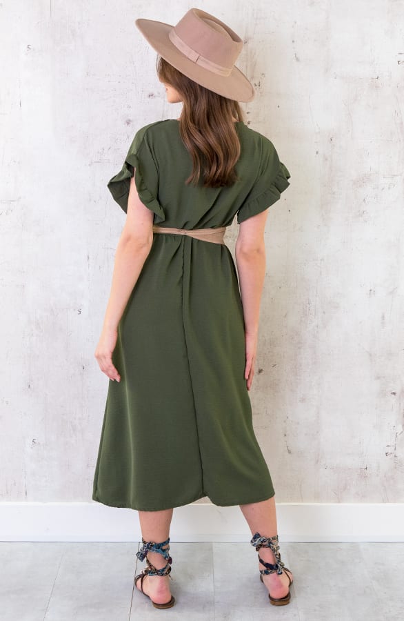 St. Tropez Kleid Midi Army, Shoparchiv, Foto 6
