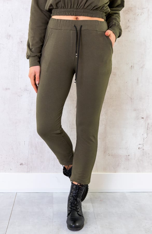 Joggingbroek Comfy Legergroen – shoparchief, foto 2