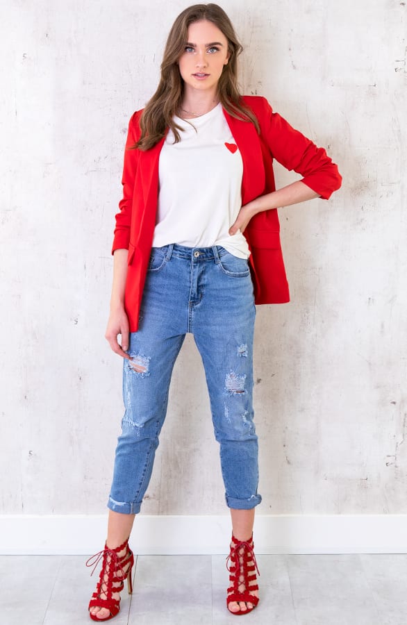 High Waisted Jeans Relax Fit – shoparchief, foto 6