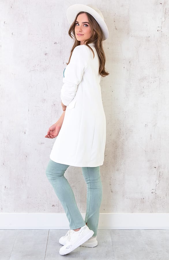 Long Blazer Limited Offwhite – shoparchief, foto 8