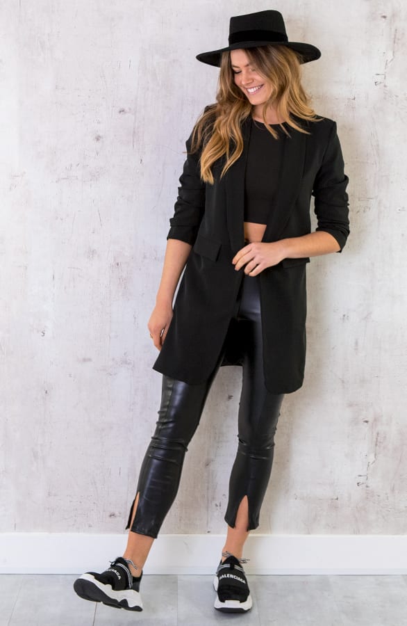 Long Blazer Limited Zwart – shoparchief, foto 11