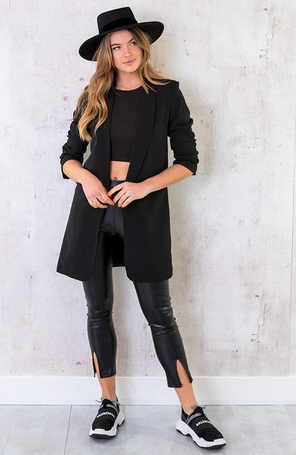 Long Blazer Limited Zwart – shoparchief, foto 10