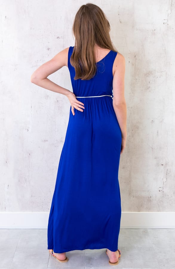 Maxi Jurk Bali Kobalt – shoparchief, foto 3