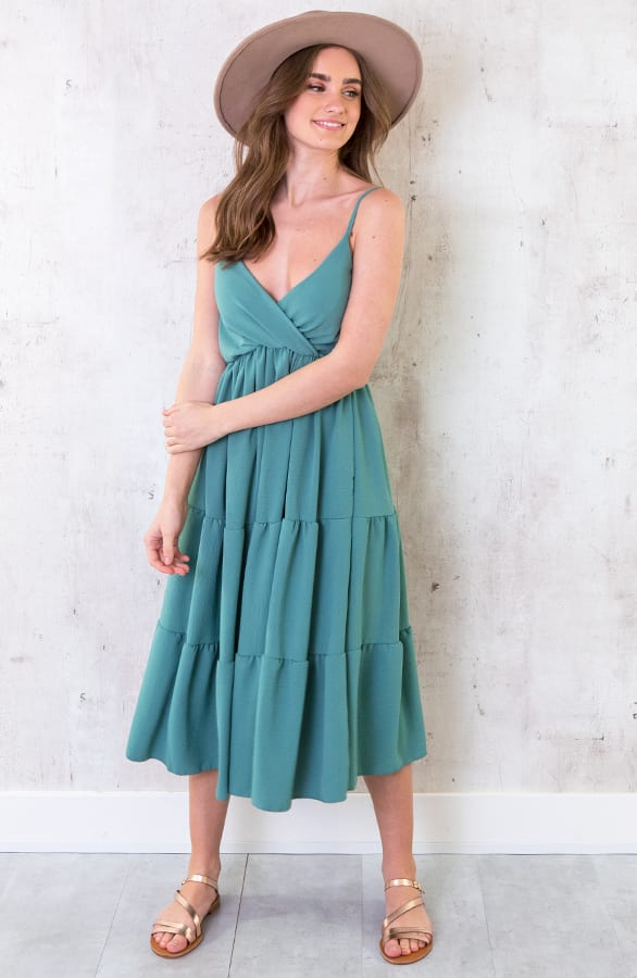 Midi Jurk Monaco Mint – shoparchief, foto 2