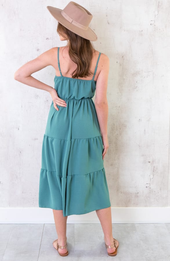 Midi Jurk Monaco Mint – shoparchief, foto 4