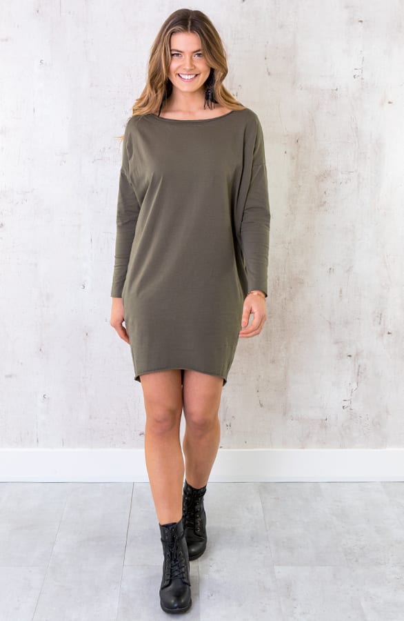 Oversized Comfy Tuniek Army – shoparchief, foto 2