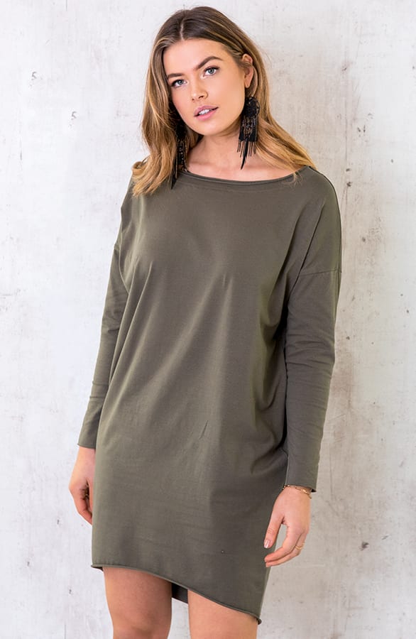 Oversized Comfy Tuniek Army – shoparchief, foto 1
