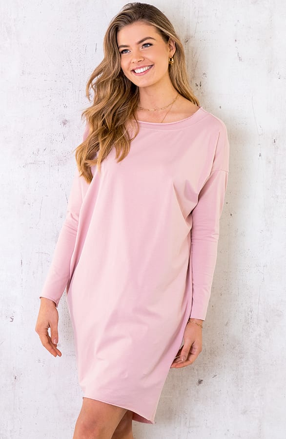 Oversized Comfy Tuniek Lichtroze – shoparchief, foto 6