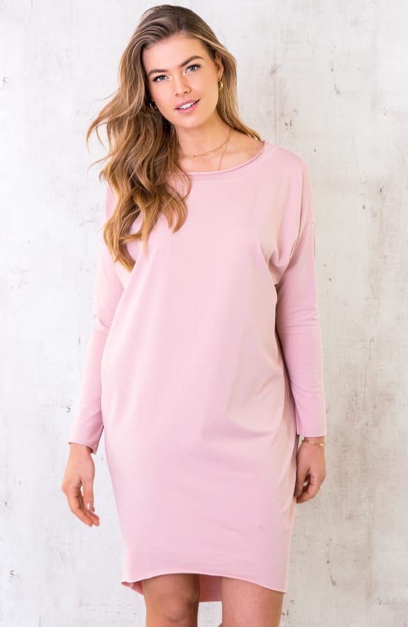 Oversized Comfy Tuniek Lichtroze – shoparchief, foto 2