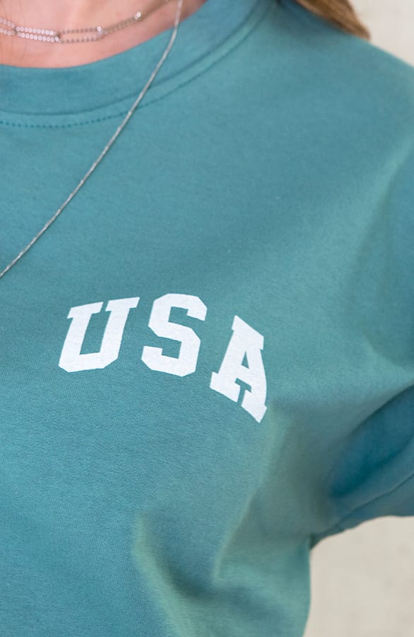 Oversized USA Top Oase – shoparchief, foto 2