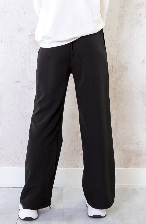Pantalon Met Elastiek Zwart – shoparchief, foto 4