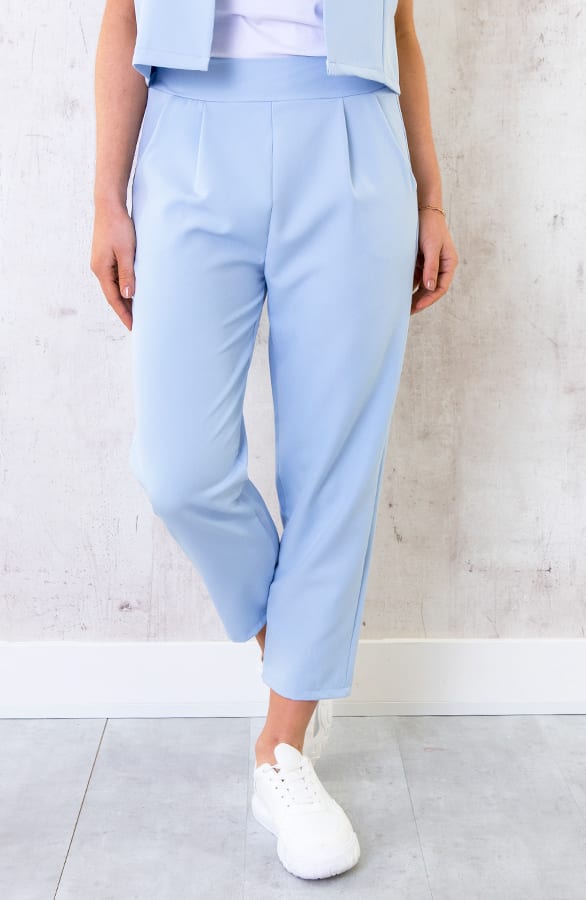 Pantalon Parisienne 7/8 Babyblauw – shoparchief, foto 1