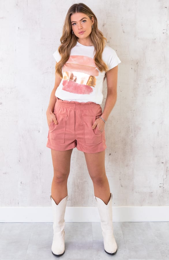 Top Metallic Roze – shoparchief, foto 4