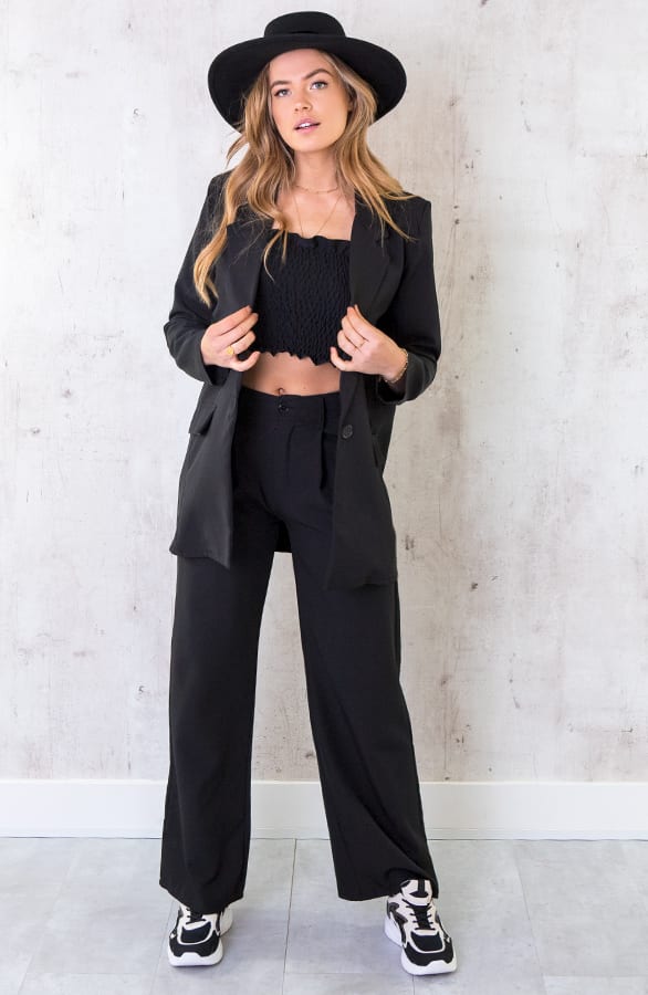 Palazzo Pants Black – shoparchief, foto 7