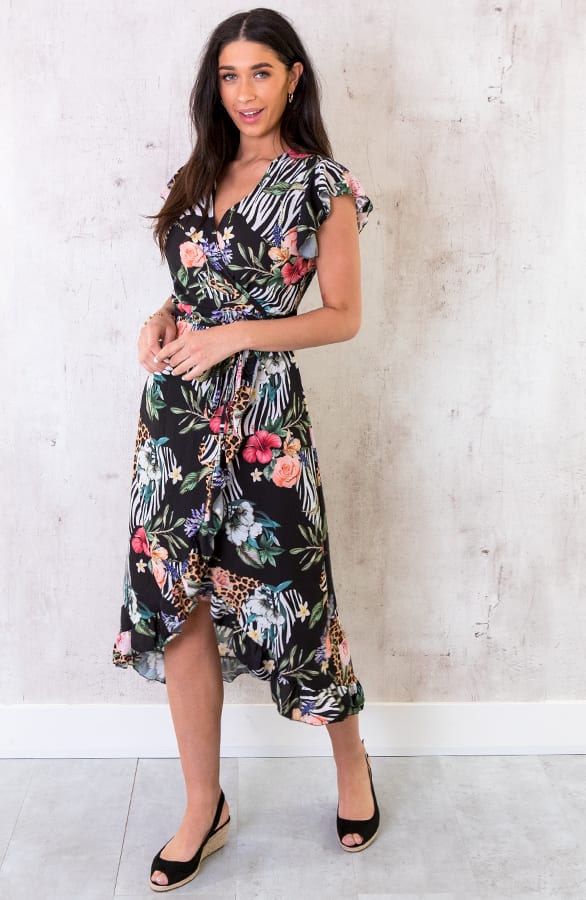 Peeptoe Sleehakken Zwart – shoparchief, foto 2