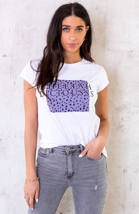 Cheetah Liciousss Top Lila – shoparchief, foto 1