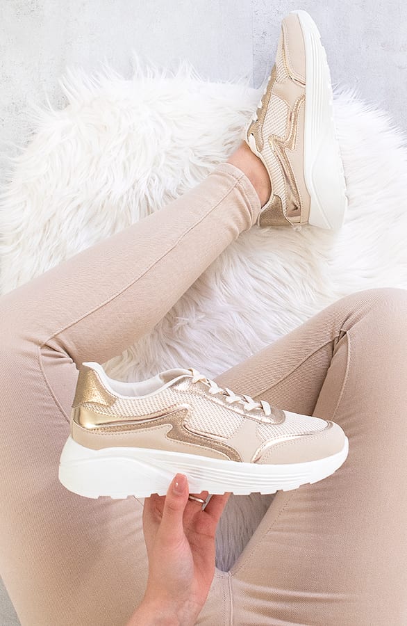 Dad Sneakers Laurent Beige – shoparchief, foto 1