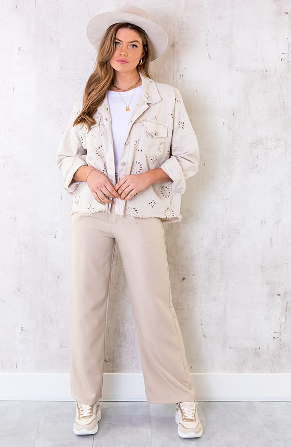 Dad Sneakers Laurent Beige – shoparchief, foto 3