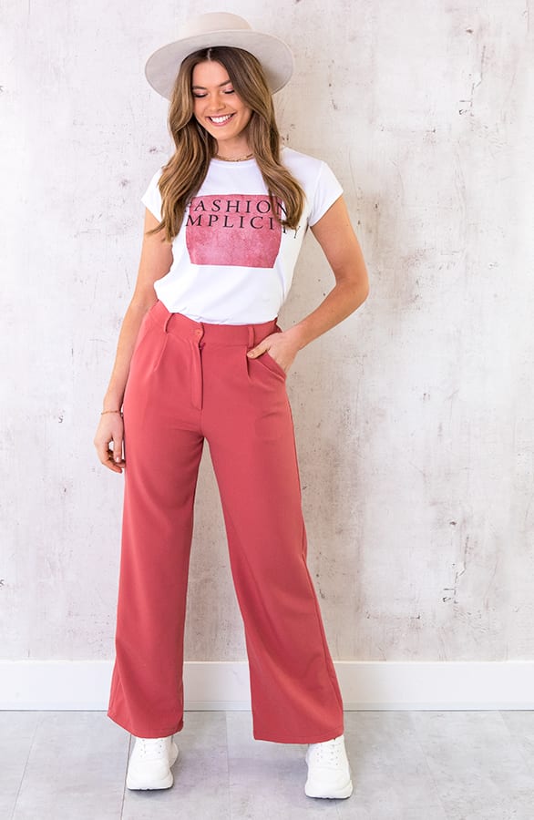 Fashion Simplicity Top Dust Koralle, Shoparchiv, Foto 4