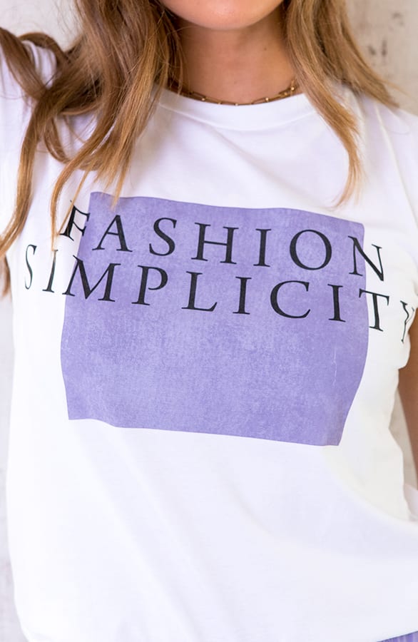 Fashion Simplicity Top Lila, Shoparchiv, Foto 3