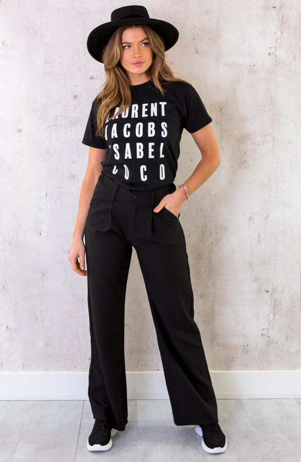 Favorite Top Loose Fit Zwart Loekay – shoparchief, foto 6