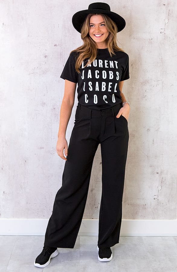 Favorite Top Loose Fit Zwart Loekay – shoparchief, foto 2