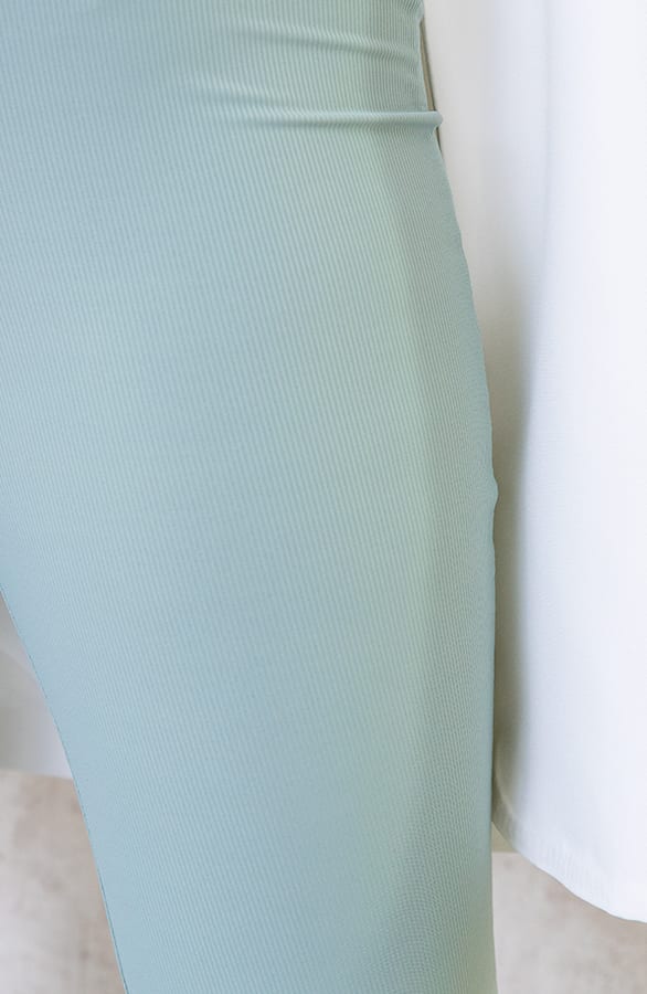 Flared Broek Extremely Stretch Mint – shoparchief, foto 6