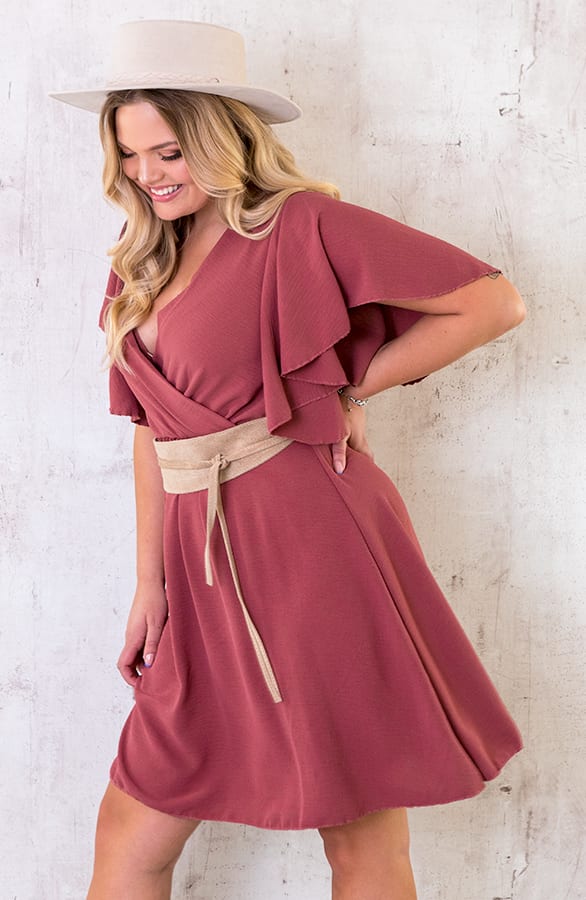 Florence Kleid Dusty Rosa, Shoparchiv, Foto 7