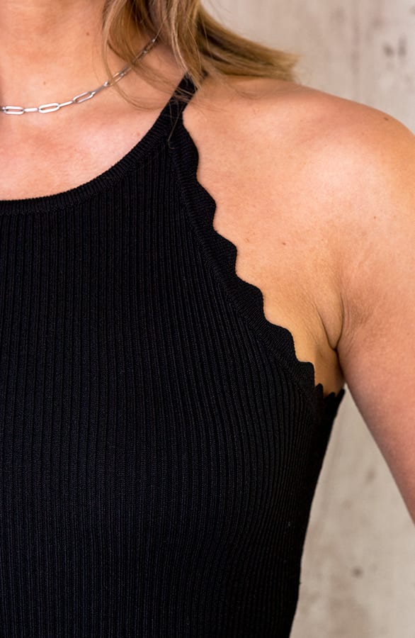 Halter Jurk Black – shoparchief, foto 5