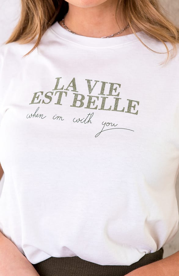 La Vie Est Belle Top Army – shoparchief, foto 2