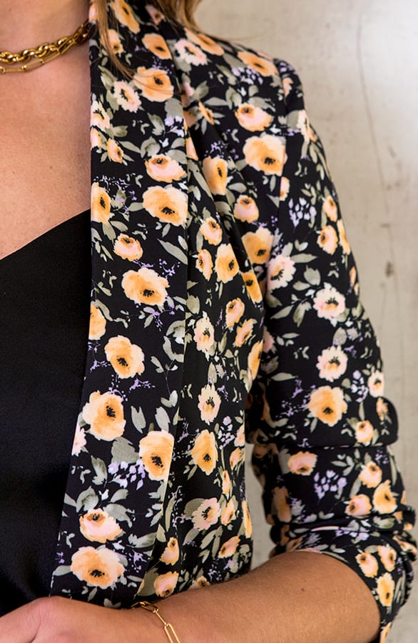 Limited Blazer Bloemenprint – shoparchief, foto 6