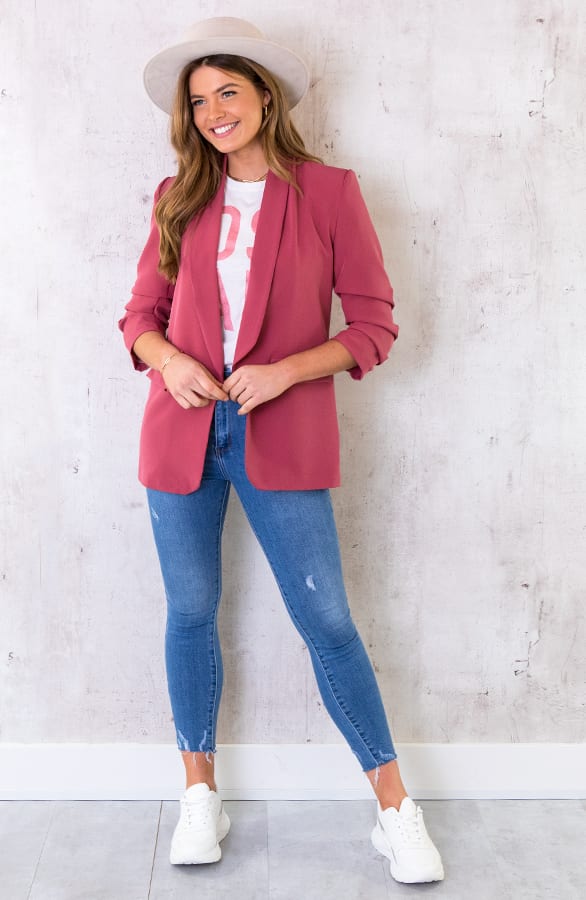 Limited Blazer Dust Roze – shoparchief, foto 9