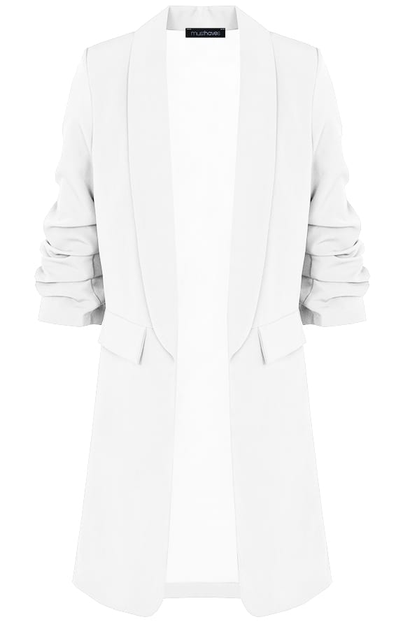 Long Blazer Limited Offwhite – shoparchief, foto 5