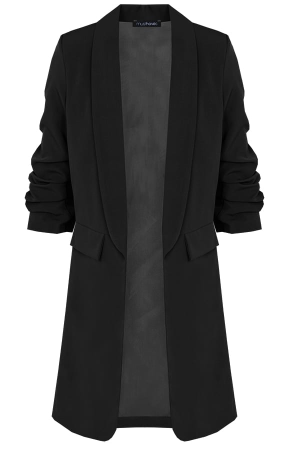 Long Blazer Limited Zwart – shoparchief, foto 9