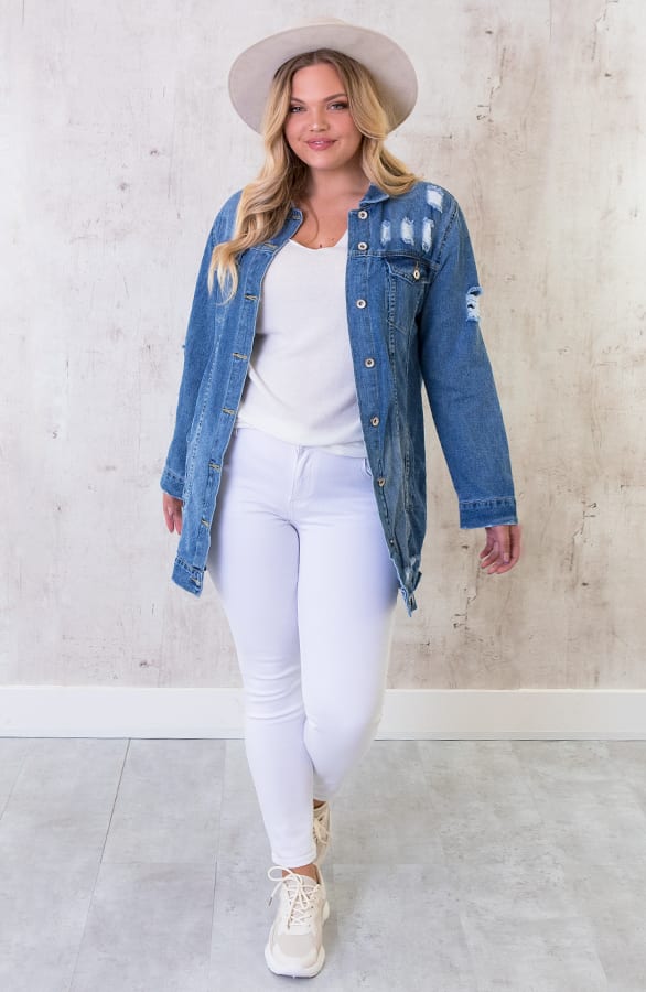Long Denim Jacket 2.0 – shoparchief, foto 10
