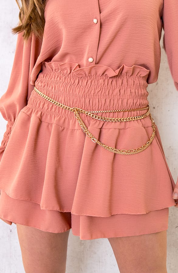 Metal Chain Belt Gold – shoparchief, foto 4