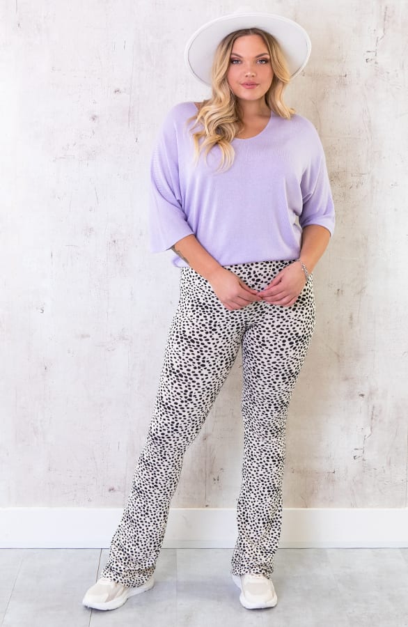 Oversized Top Dames Lila – shoparchief, foto 2