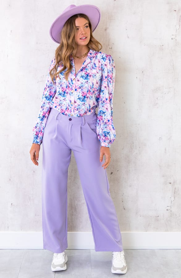 Palazzo Pants Lila – shoparchief, foto 7
