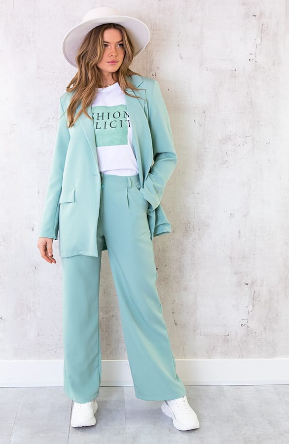 Ultra Oversized Blazer Mint – shoparchief, foto 8