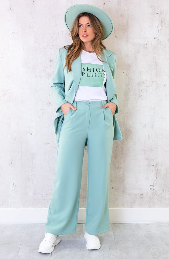 Ultra Oversized Blazer Mint – shoparchief, foto 7