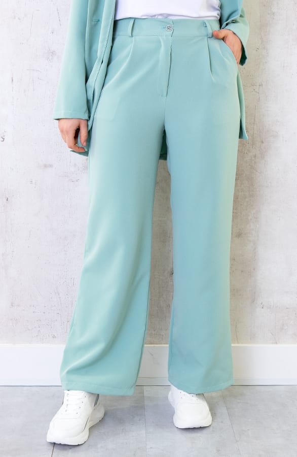 Palazzo Pants Mint – shoparchief, foto 1