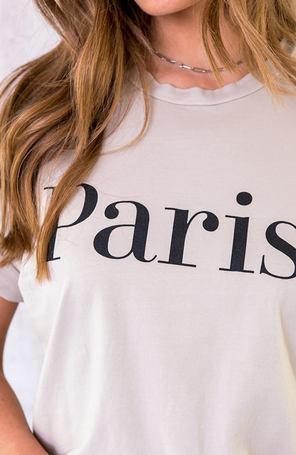Paris Top Oversized Taupe – shoparchief, foto 2