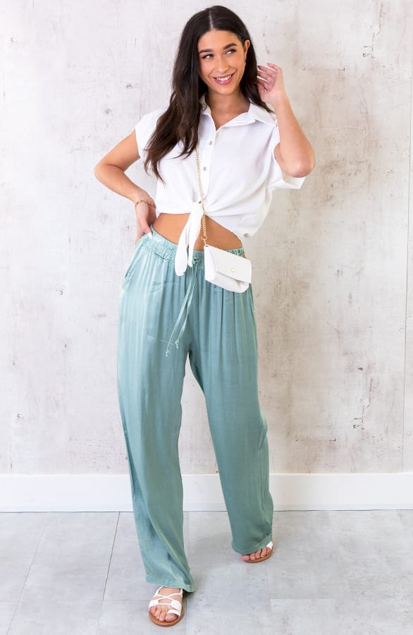 Silk Pants Oase – shoparchief, foto 3