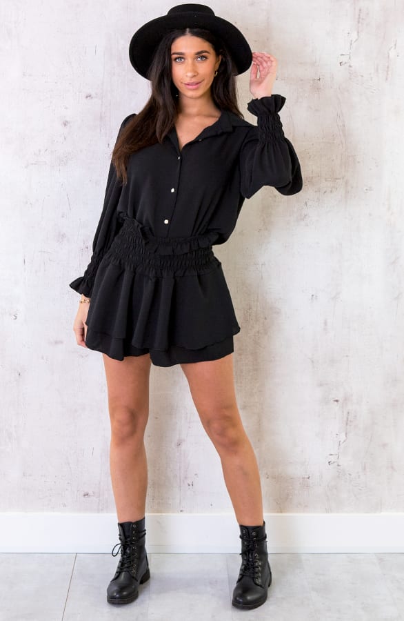 Skort Dames Zwart – shoparchief, foto 7