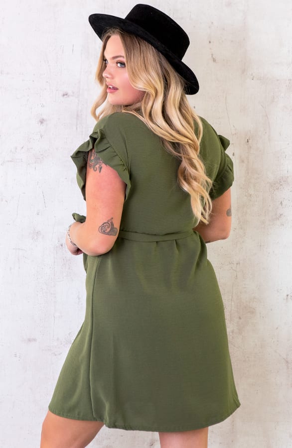 St. Tropez Kleid Armeegrün, Shoparchiv, Foto 9