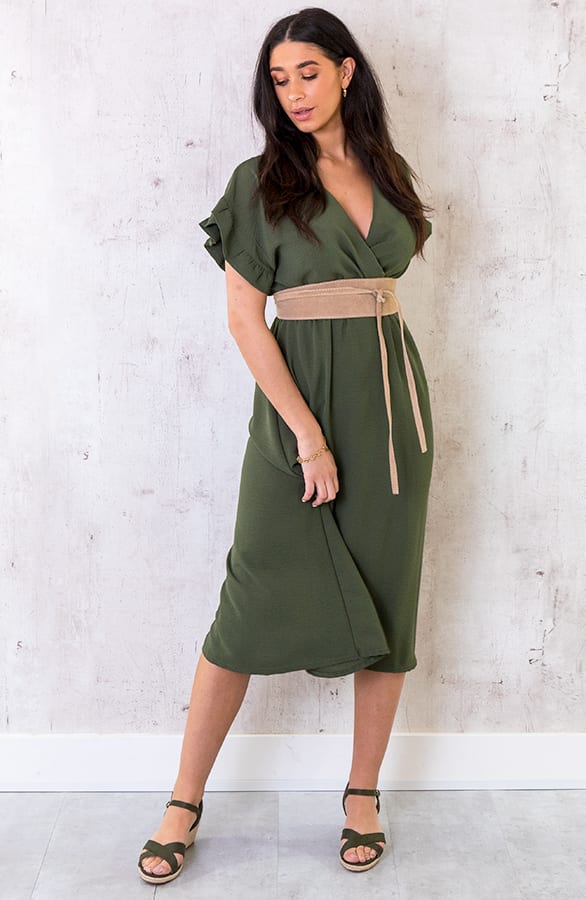 St. Tropez Kleid Midi Army, Shoparchiv, Foto 2