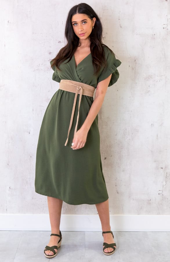 St. Tropez Kleid Midi Army, Shoparchiv, Foto 1
