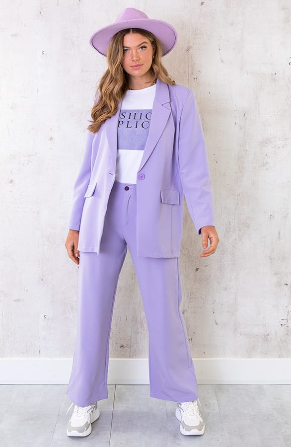 Palazzo Pants Lila – shoparchief, foto 3
