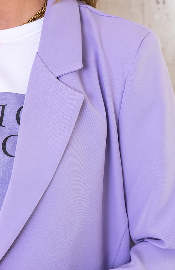 Ultra Oversized Blazer Lila – shoparchief, foto 4