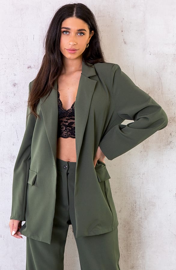 Ultra Oversized Blazer Army – shoparchief, foto 1